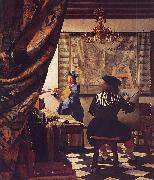 Johannes Vermeer The Art of Painting oil painting reproduction